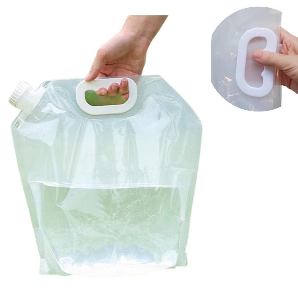 Galão De Água Dobrável Cantil Bolsa Saco 5 Litros Camping Garrafão portátil Garrafa