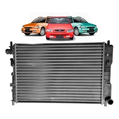 Radiador Escort Zetec 1.6/1.8 16v. C/s Ar 1997 Até 2003