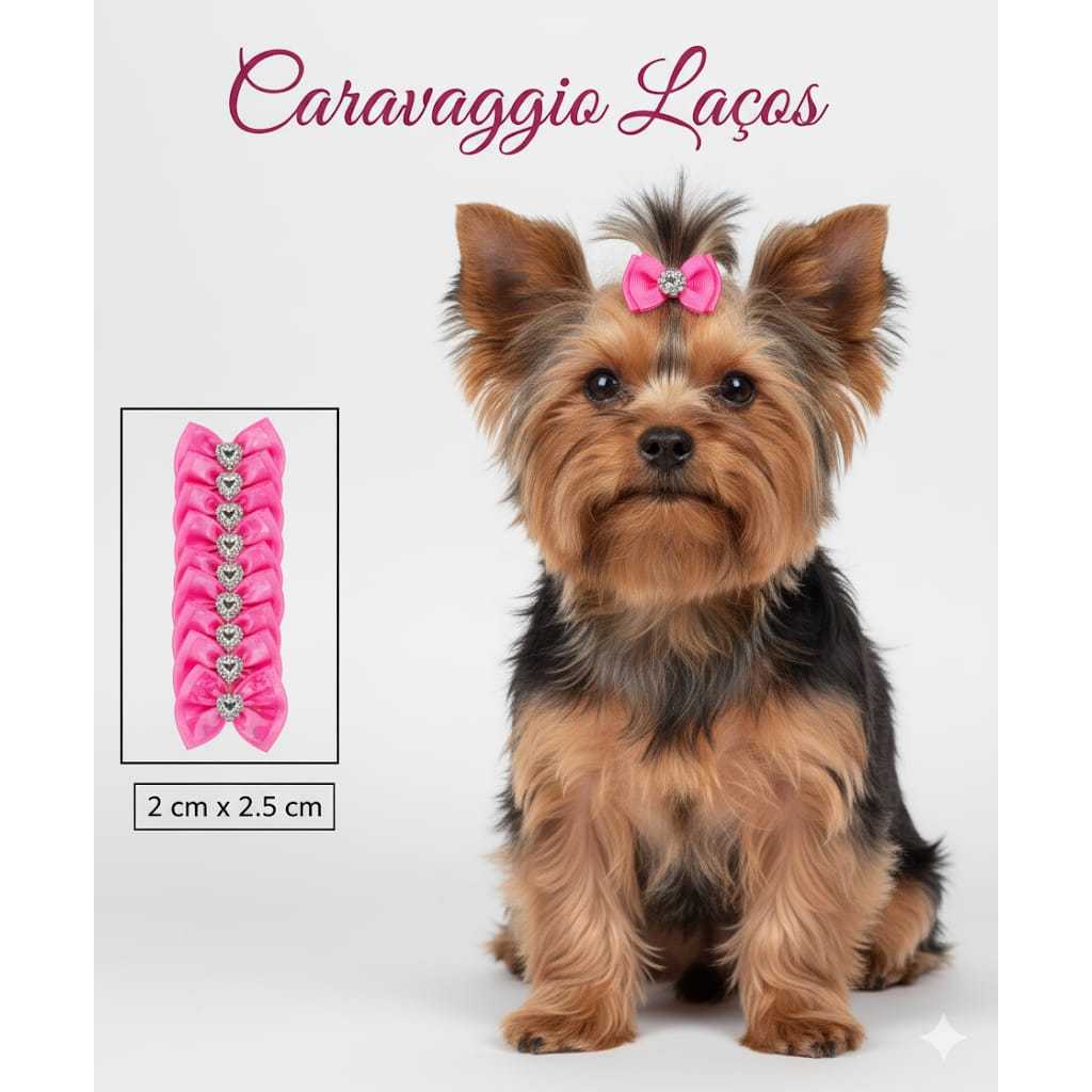 Laços Pet Penteado 120 unidades — imagem 2 de 2
