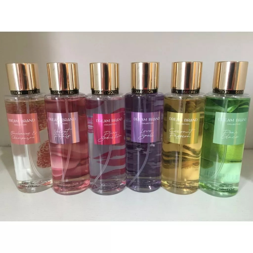 Body Splash Dream Brand collection 250ml VARIOS OPCOES Envio Imediato em Oferta na Shopee
