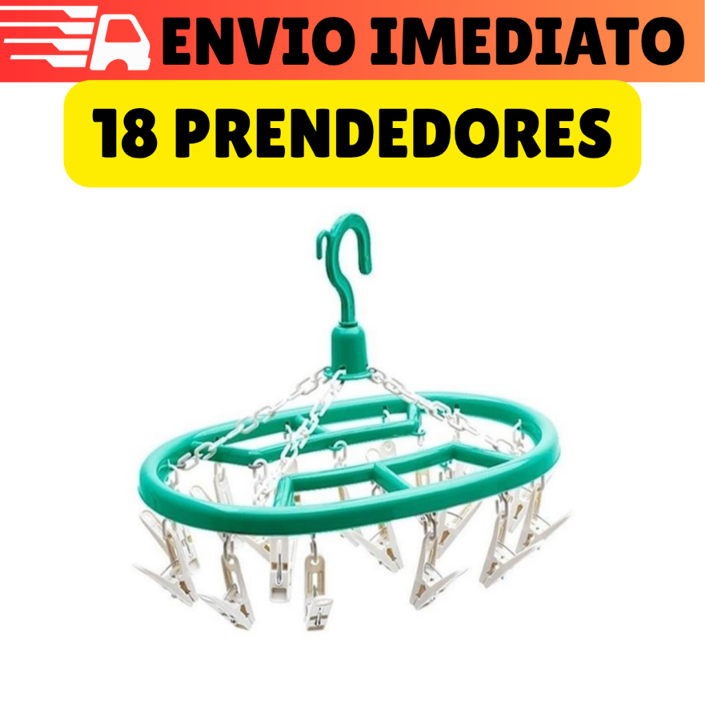 Varal De Calcinhas Roupas Intimas Cueca Para Calcinha Meia 18 Prendedores Oval Apartamento