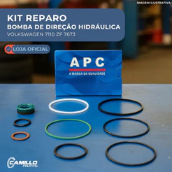 Reparo Bomba Direção Hidráulica ZF 7673 7674 Volkswagen 7110 Mercedes 1418