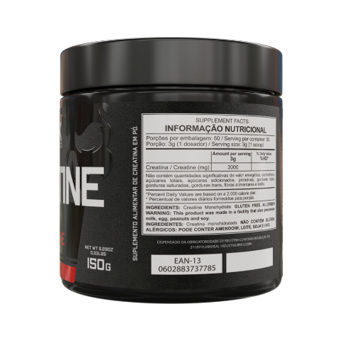 Detalhes do Kit Creatina Pura 100%  150g + Pré Treino Venom Underground  300g - Dark Lab
