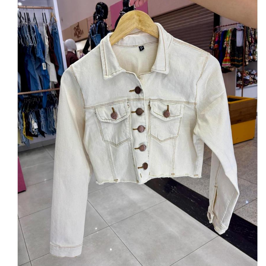 Casaco Feminino Off White: Onde Comprar | BuscaProdutos