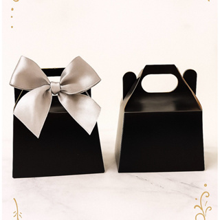 25-50-100 Caixinha Sacolinha embalagem para jóias, bijuterias, doces, lembrancinhas. Caixa MINI Maletinha PRETA em Oferta na Shopee