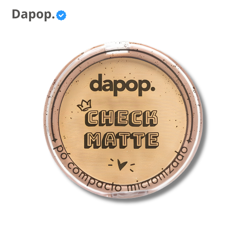 Pó Check Matte Micronizado - Dapop em Oferta na Shopee