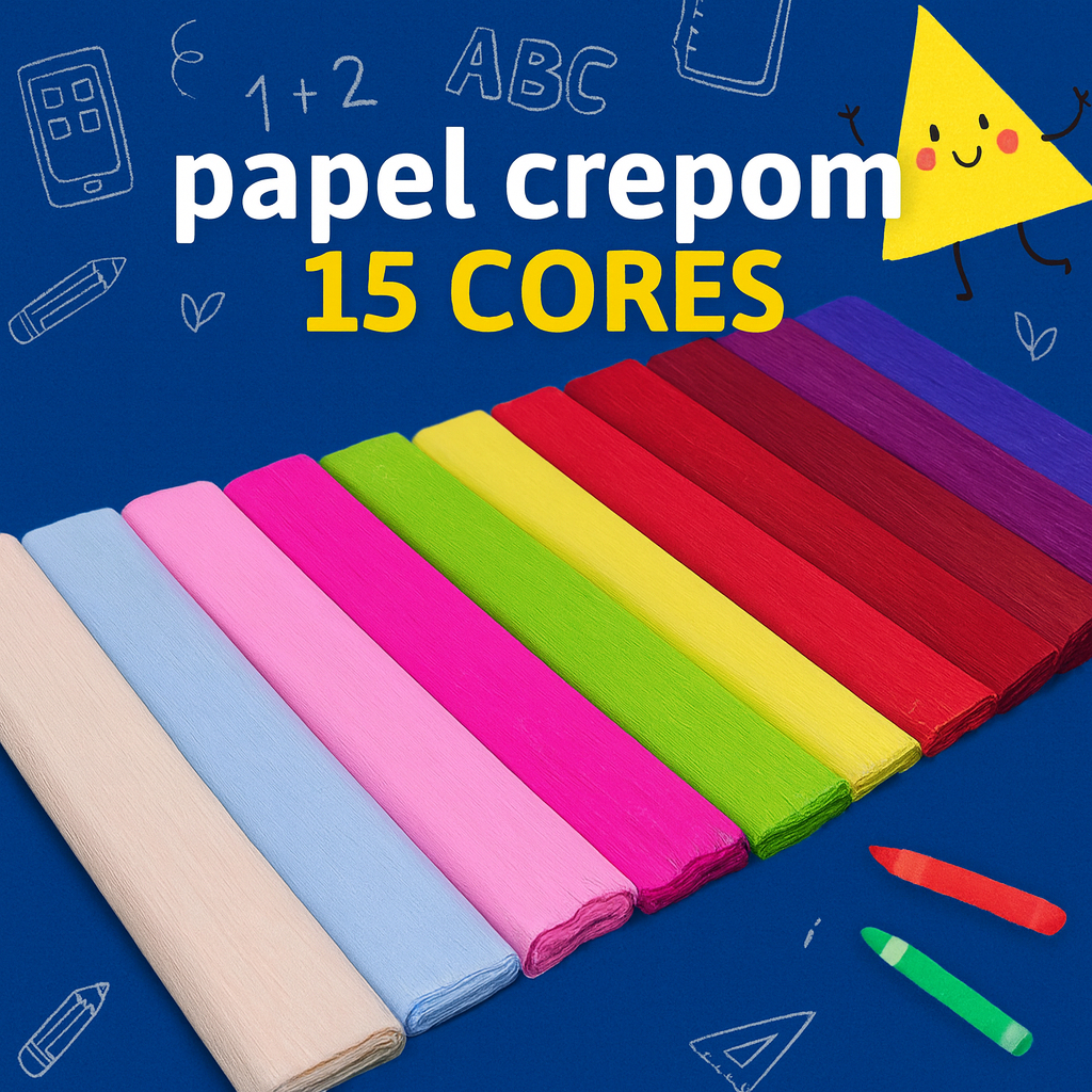 Crepom Colorido: Onde Comprar | BuscaProdutos