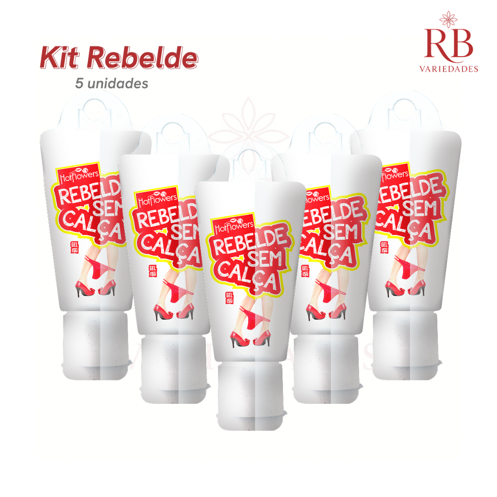 Kit Rebelde Sem Calça - 5 Unidades em Oferta na Shopee