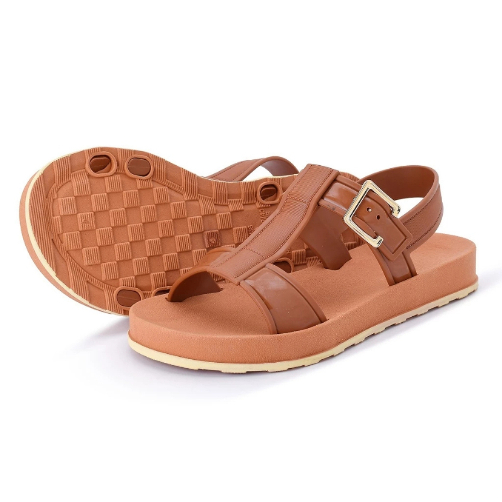 Sandália Feminina Papete Bia – Confortável e Estilosa, Solado Flatform e Tiras Largas – Envio Rápido
