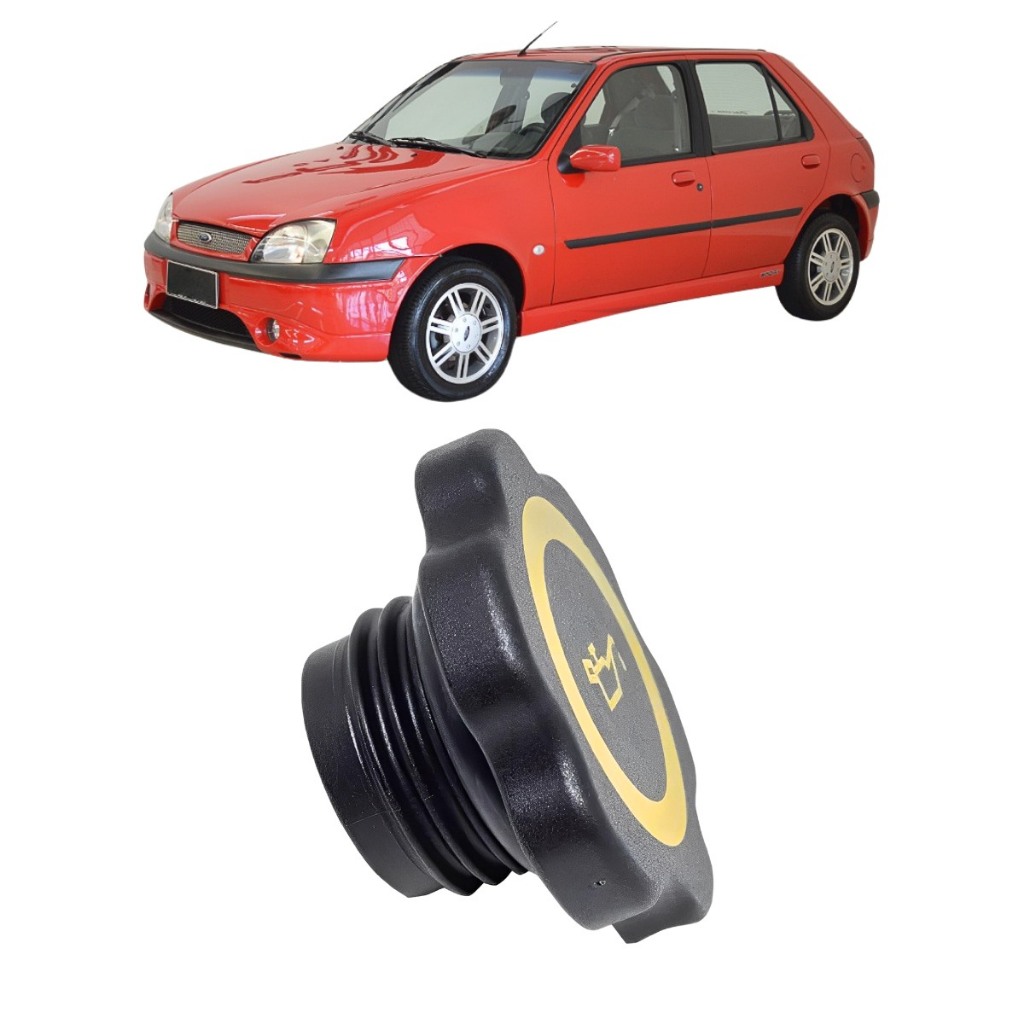 Tampa Óleo Motor Fiesta 1996 1997 1998 1999 2000 2001 A 2006 em Oferta na Shopee