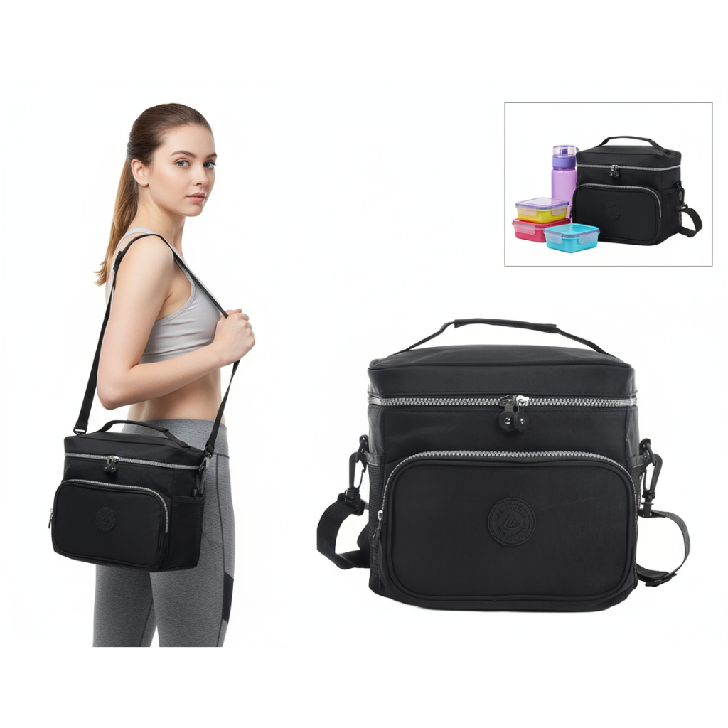 Bolsa Térmica Portátil Marmita Viagem Necessaire Lancheira Térmica Infantil em Oferta na Shopee