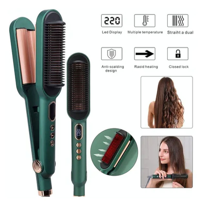 Modelador de Cachos 32mm – Ondas Grandes  Prancha Babyliss 2 em 1 BIVOLT