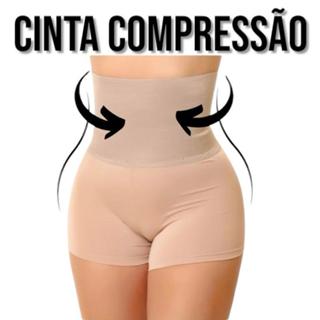 Short Modelador Cinta Compressão Segunda Pele Redutora De Medidas Bermuda Feminino Confortável em Oferta na Shopee