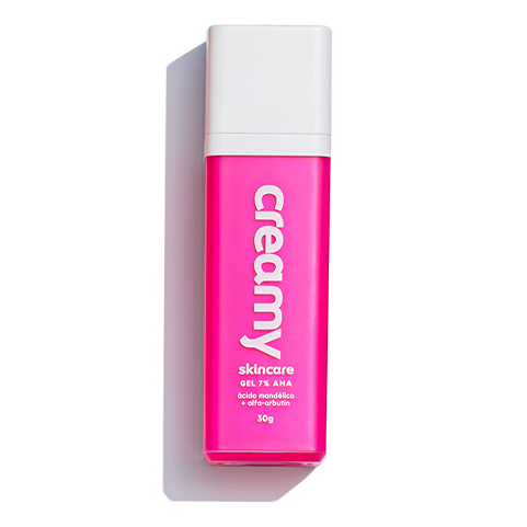 Gel Clareador Antiacne - Ácido Mandélico - Creamy Skincare - 30G em Oferta na Shopee