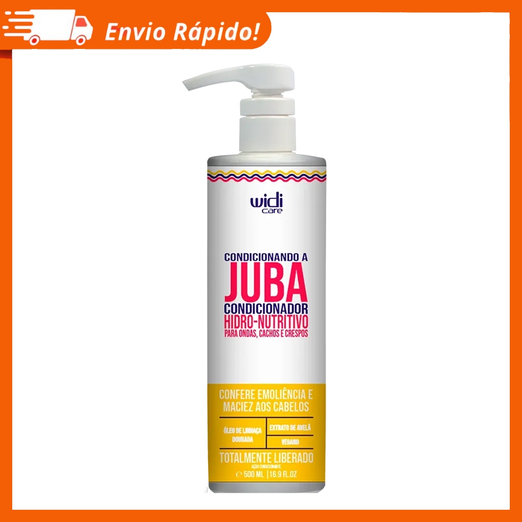 Widi Care Condicionando a Juba Condicionador Hidro-Nutritivo 500mL em Oferta na Shopee