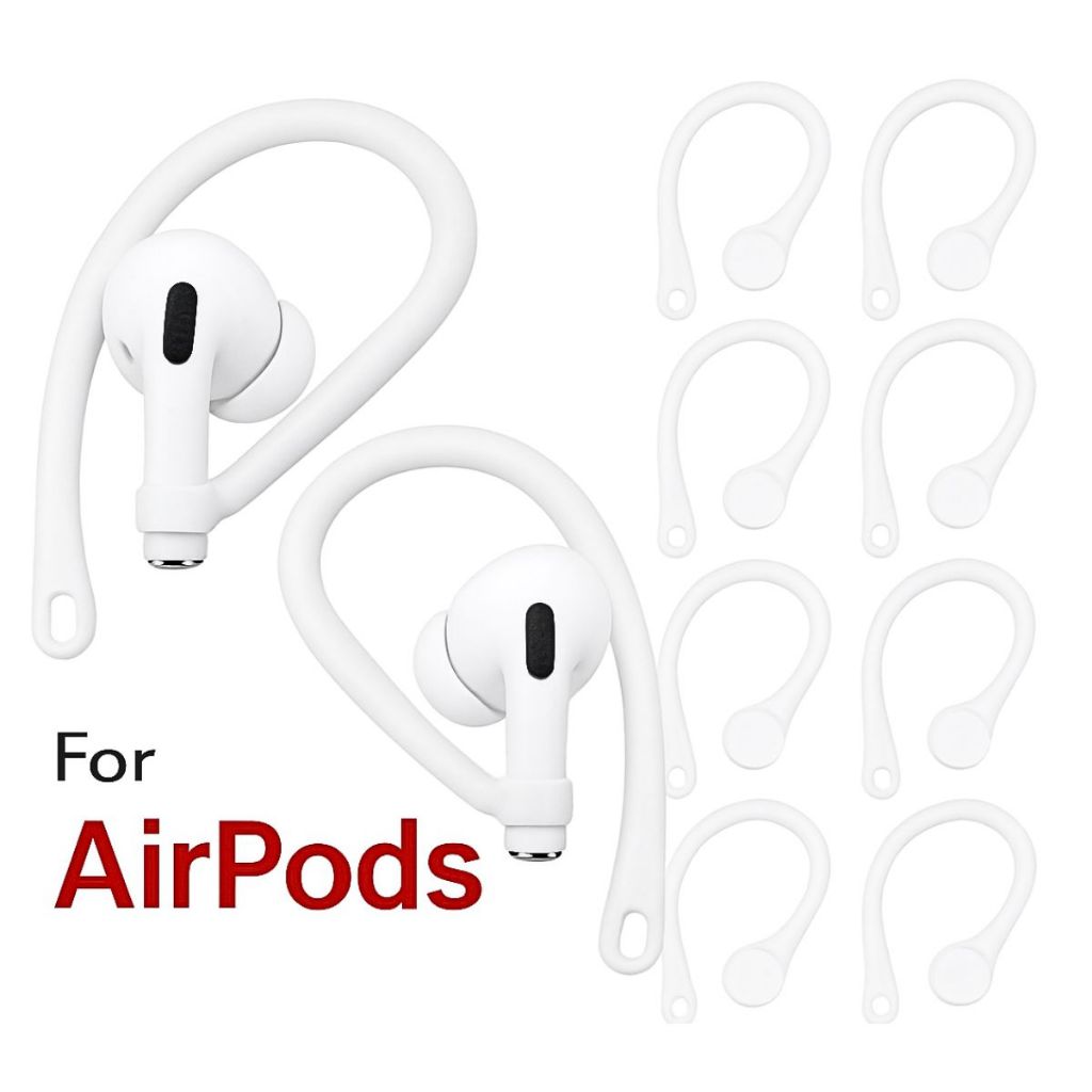2 Pcs/Set Fone De Ouvido Portátil Reutilizável Anti-Queda Gancho/Sem Fio Suporte De Ajuda
