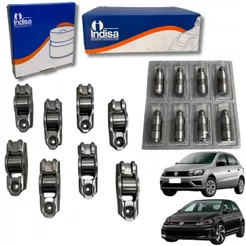 Jogo De Tucho e Balancim 8 Pçs Para Volkswagen Fox Gol Polo Saveiro 1.0 1.6 Motor EA111