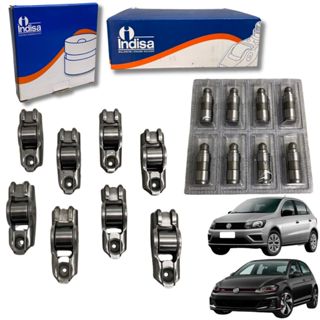 Jogo De Tucho e Balancim 8 Pçs Para Volkswagen Fox Gol Polo Saveiro 1.0 1.6 Motor EA111 em Oferta na Shopee