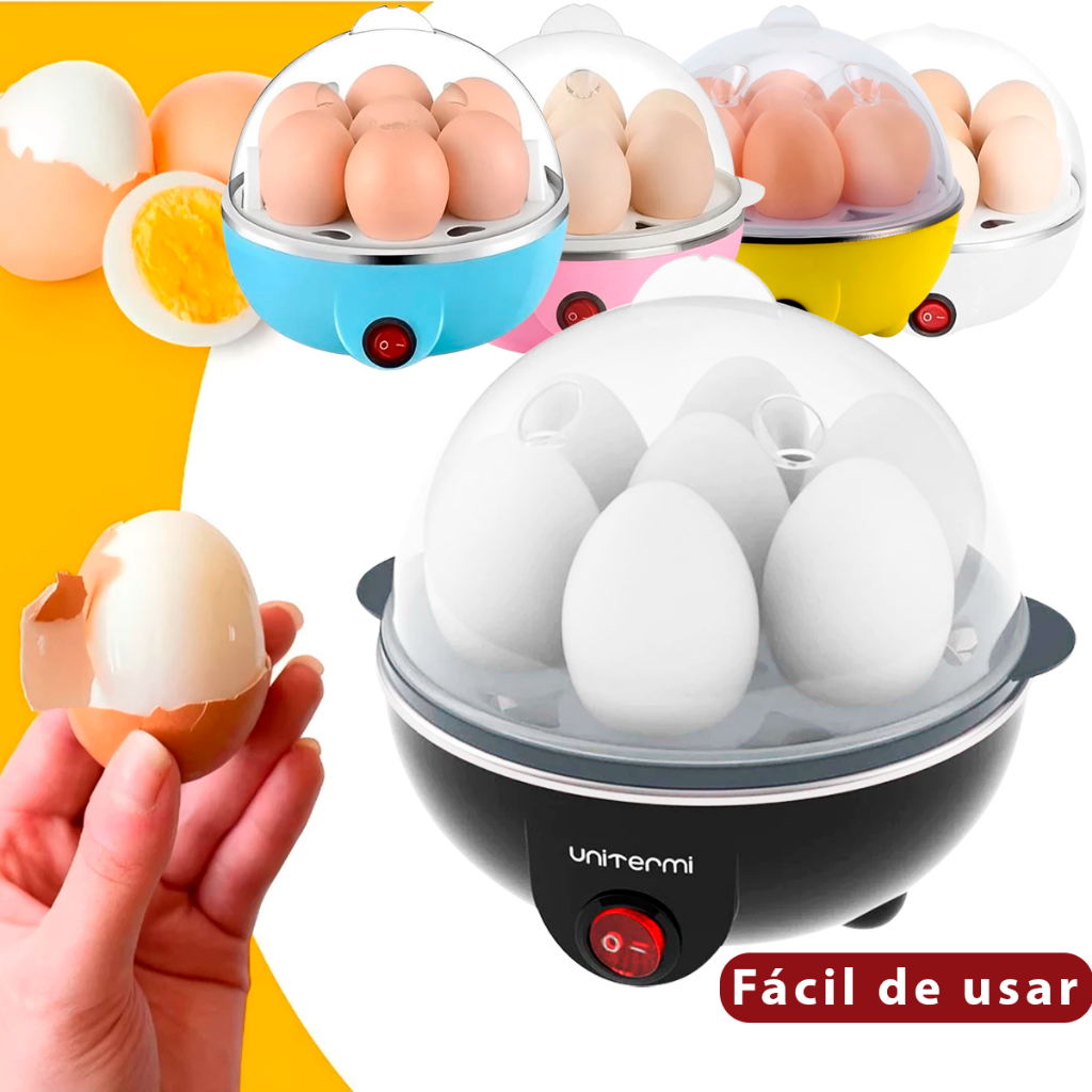 Cozedor De Ovos Preto 7 ovos Portátil Elétrico Cozinha A Vapor 110v / 220v Máquina De Cozinhar ovo