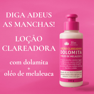 Loção Clareadora Dolomita Com Oléo De Melaleuca 300g em Oferta na Shopee