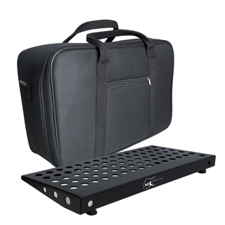 Kit Pedalboard 45x30 KW Parts com Bag de Transporte Reforçada Com Alça Removível em Oferta na Shopee