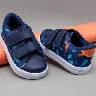 Tênis Infantil Menino Slip Confortável Macio Dino Casual Escolar Final de Ano Promoção 20 ao 27 em Oferta na Shopee