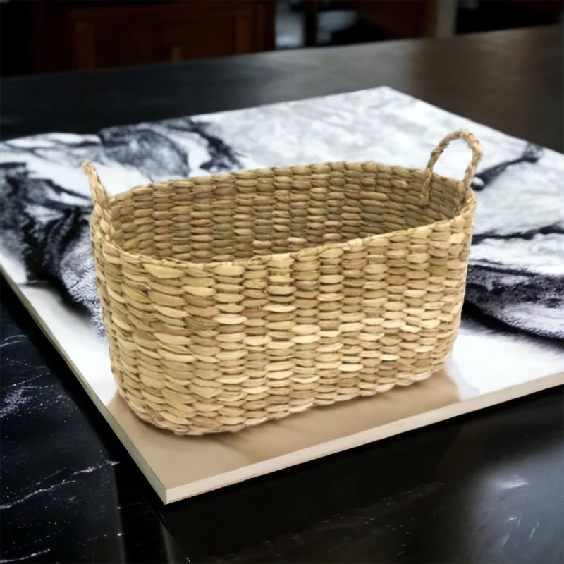 Paozeira oval G de palha de taboa em Oferta na Shopee