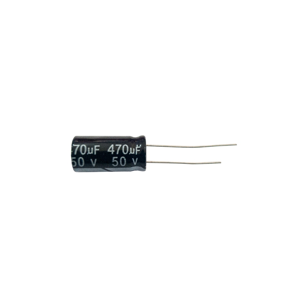 Kit 50 * Capacitor Eletrolítico 470uF 50V 105ºC 10x20mm