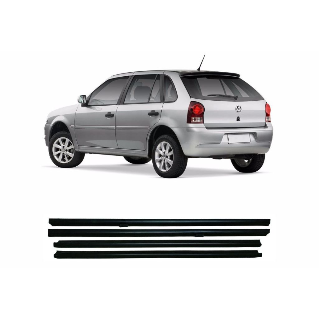 Kit Pestanas Internas Parati Gol G4 G3 G2 4 PORTAS em Oferta na Shopee