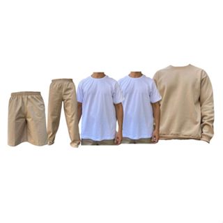 Kit Jumbo CDP 2 Camisetas Branca + 1 Bermuda + 1 Calça Sarja + 1 Blusa Moletom Penitenciaria Detento em Oferta na Shopee
