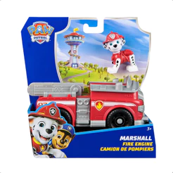 Patrulha Canina Boneco Brinquedo Veiculo Solido Marshall Sunny