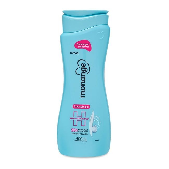 Hidratante Corporal Monange Antissinais Hialurônico Com 200g em Oferta na Shopee