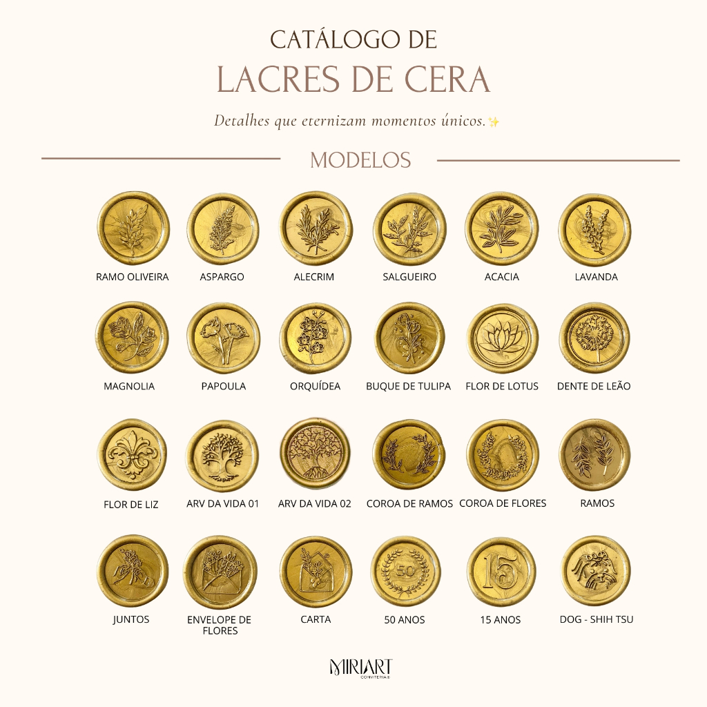 Lacre de Cera para convite de Casamento com adesivo dupla face em Oferta na Shopee