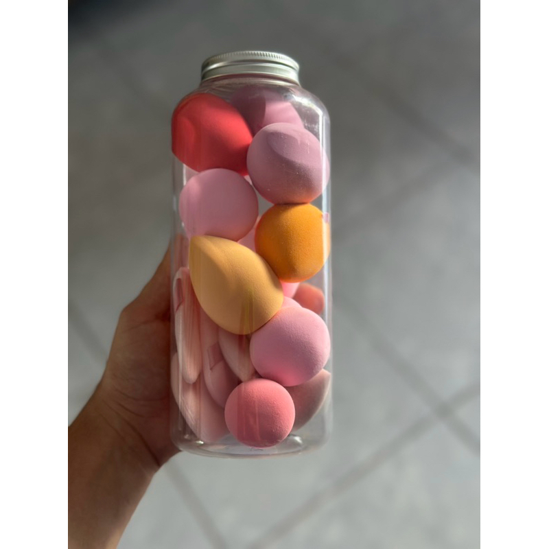 Kit 5 peças Esponja Para Maquiagem