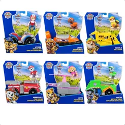 Veiculo Sólido Infantil Patrulha Canina Boneco Brinquedos 20x15cm Sunny