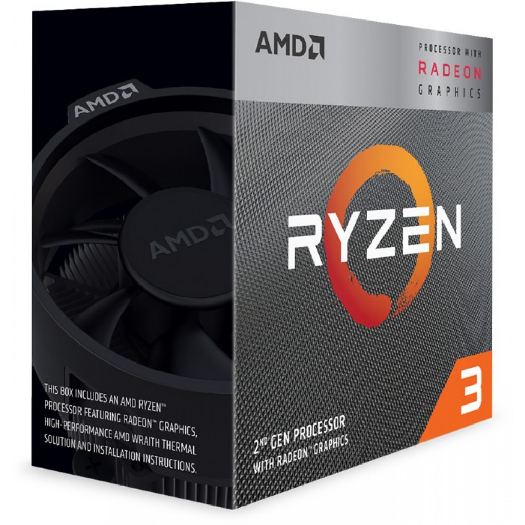 Processador AMD Ryzen 3 3200G, 3.6GHz (4.0GHz Turbo), 4-Cores 4-Threads, AM4, YD3200C5FHBOX · foto 2