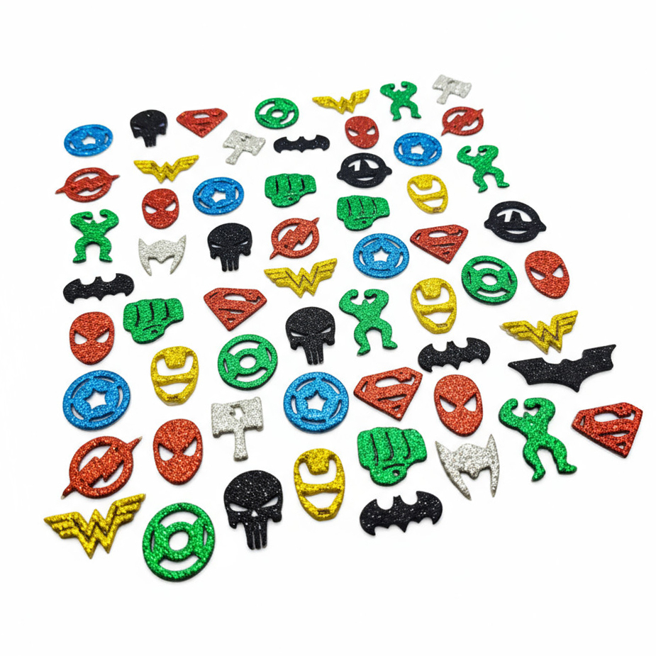 100 Mini Adesivos Pet Coleção Heróis Lacinhos Eva Petshop Banho e Tosa Cães e Gatos em Oferta na Shopee