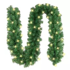 Festão Aramado decoração com 100 leds Natal 2,7 metros