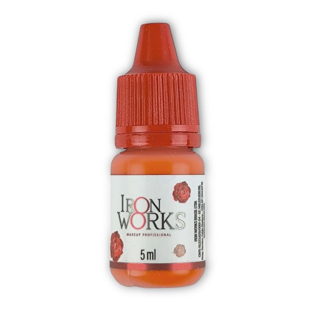 Tintura Para Micropigmentação Iron Works Cor Mandarine 5ml em Oferta na Shopee