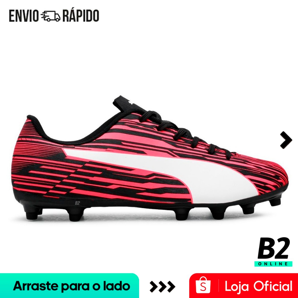 Chuteira Campo Puma Rapido III FG/AG Masculina Original com Nota Fiscal e Garantia