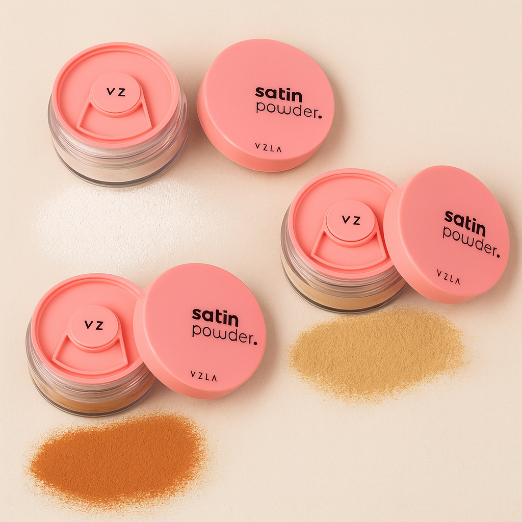 Vizzela Pó Satin Powder (Acabamento Acetinado e Textura Ultra Fina)