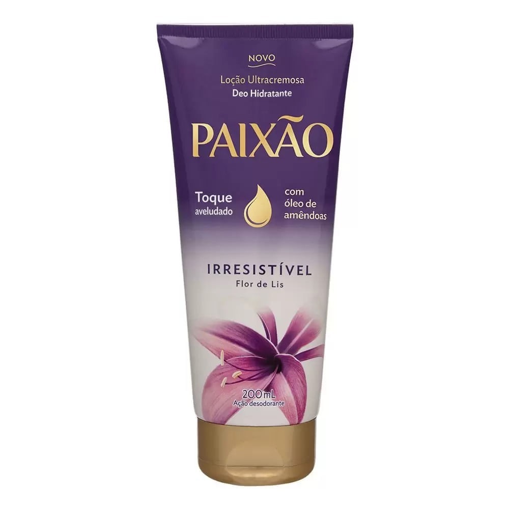 Creme Hidratante Paixão Irresistível Flor De Lis 200ml