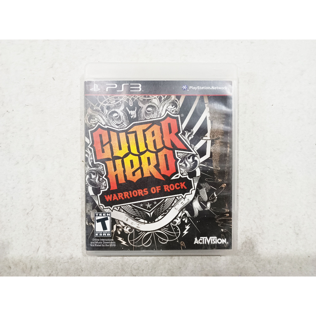 Guitar Hero Warriors Of Rock - Playstation 3 Ps3