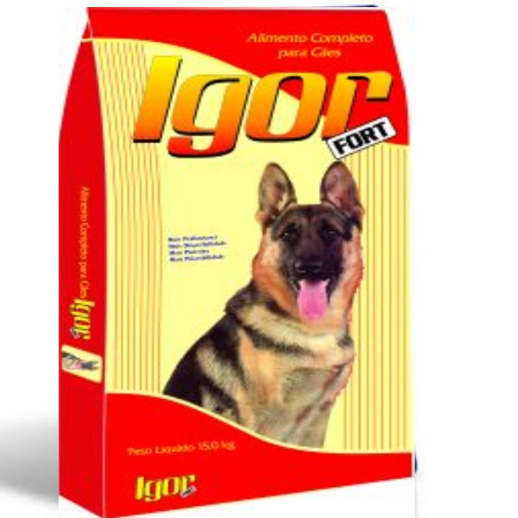 Ração Igor Fort Cães Adultos 5kg Bom E Barato Dog Carne Top