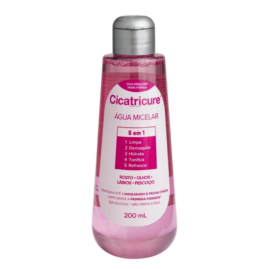 Água Micelar Cicatricure com 200ml em Oferta na Shopee