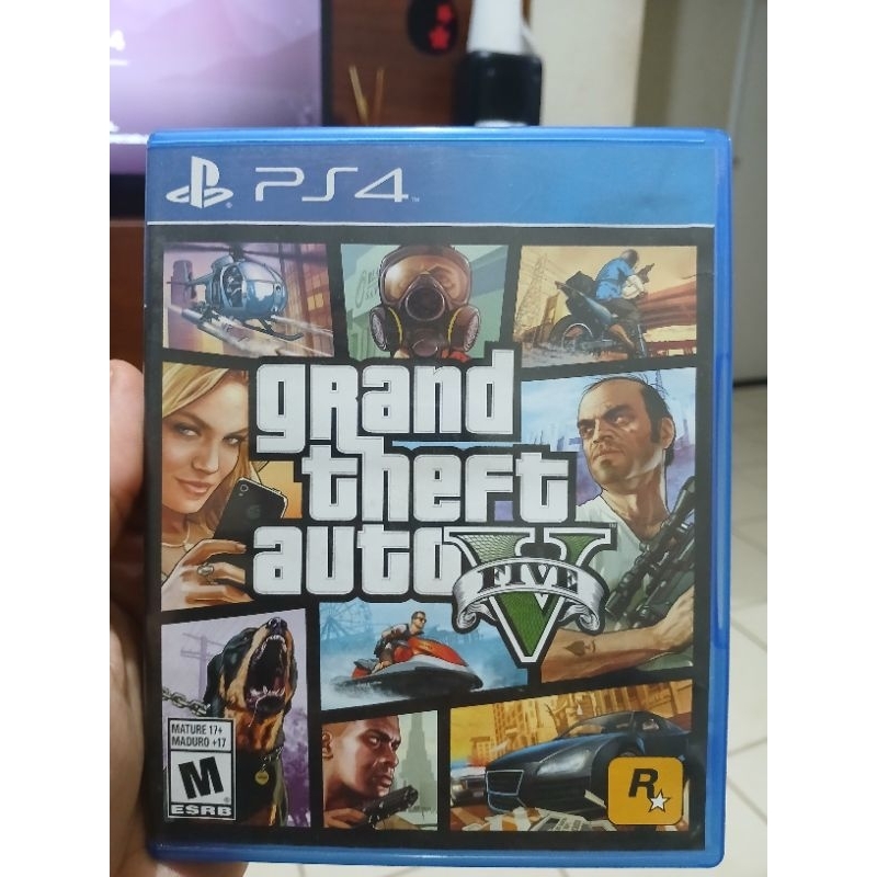 jogo gta 5 grand theft auto v mídia fisica um dos jogos mais completos já feito muito bem conservado