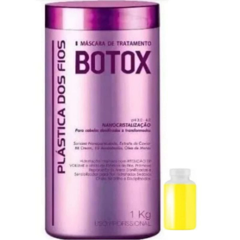 btox plástica dos fios em Oferta na Shopee