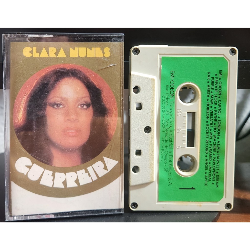 FITA K7 CLARA NUNES - GUERREIRA