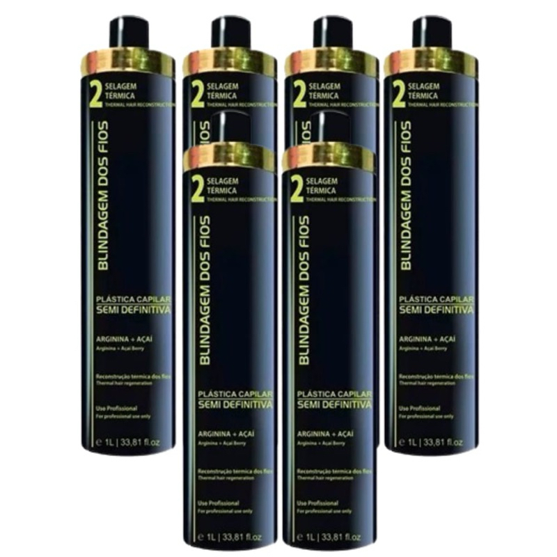 kit 6 progressiva da blindagem