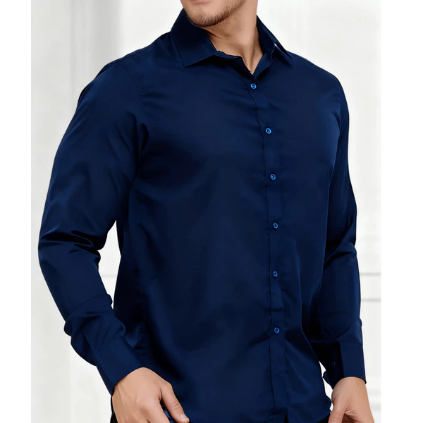 Camisa Masculina Slim Fit Manga Comprida ,que não amassa